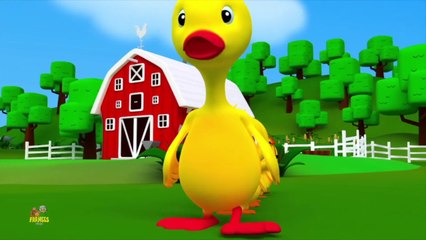 Beş Küçük ördek 1'den 5'e Kadar Sayılar + Hikayeler Ve Tekerlemeler