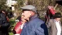 Tunç Soyer Ve Neptün Soyer İkizdereli direnişçilere desteğe geldi, konuşma sırasında ocakta dinamit patlatıldı