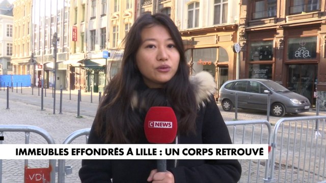 Un corps retrouvé dans les décombres des immeubles effondrés à Lille