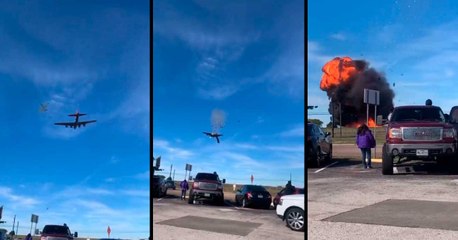 VÍDEO: Aviões  colidem e explodem durante show aéreo nos EUA