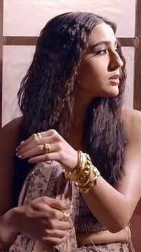 Sara Ali Khan behind the scenes of October cover photoshoots