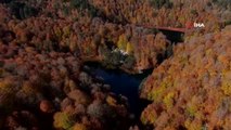 Yedigöller Milli Parkı'ndan sonbahar manzarası