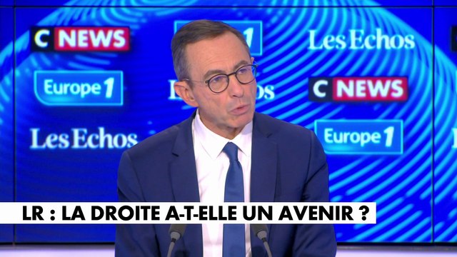Bruno Retailleau : «Je veux que sur les grandes orientations stratégiques, ce ne soit pas les chapeaux à plume qui en décident, que ce soit nos militants»