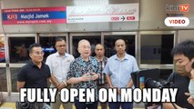 Wee Ka Siong: Closed LRT stations to reopen on Monday, system stable and safe