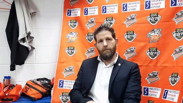 Sheffield Steelers coach Aaron Fox after win over Glasgow