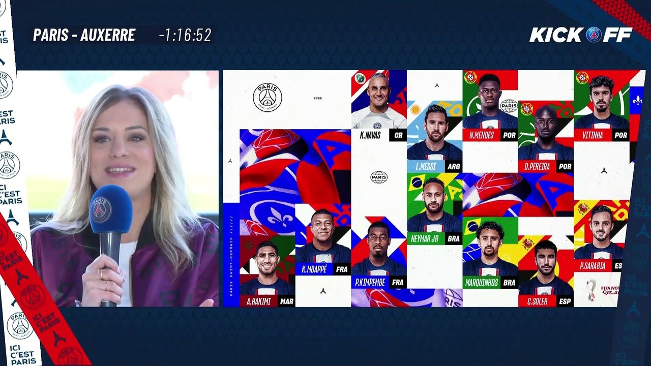 Replay : Paris Saint-Germain - AJ Auxerre pre match live from Parc des Princes