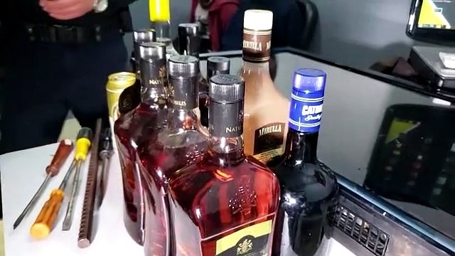 Festa cancelada! dupla é detida com bebidas, salame e televisor furtados de bar no Consolata