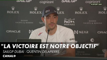 Quentin Delapierre : "La victoire est toujours notre objectif" - SailGP Grand prix de Dubai