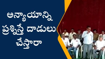 రామన్నపేట: చేనేత కార్మిక నాయకుడిపై దాడిని ఖండించిన సిపిఎం నాయకులు