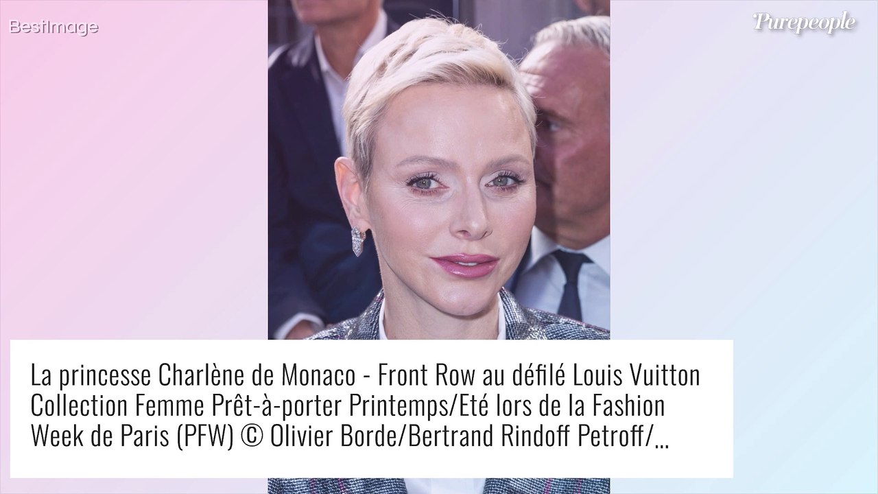 Charlene de Monaco : Pantalon en cuir et couleurs de l'Afrique du Sud, la princesse en feu au stade Vélodrome !