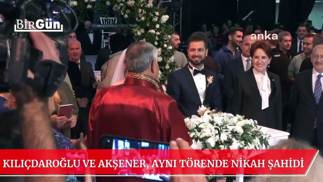 Kılıçdaroğlu ve Akşener, Zeydan Karalar’ın oğlunun nikah şahidi oldu: İşte o törenden yansıyanlar