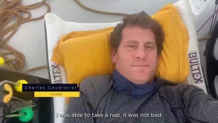 Gitana Team 2022 / Prendre des forces en attendant le front  Building up strength ready for the front  Route du Rhum