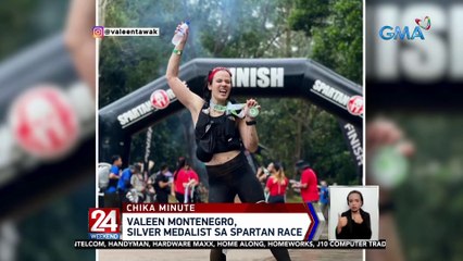Valeen Montenegro, silver medalist sa Spartan Race | 24 Oras Weekend