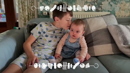 HUSKY BABIIESS LOVE.....THE BEST BIG BROTHER EVER!- FUN - CUTE