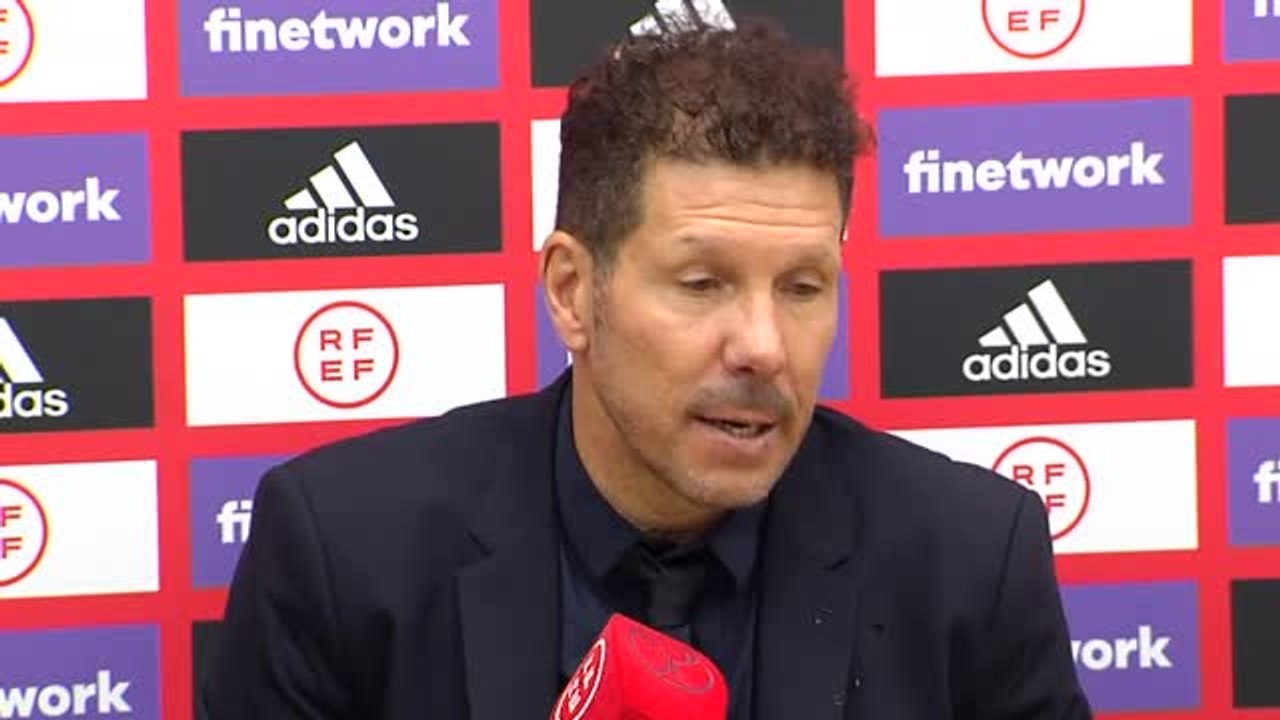 Simeone: "Necesitamos recuperar la ilusión"