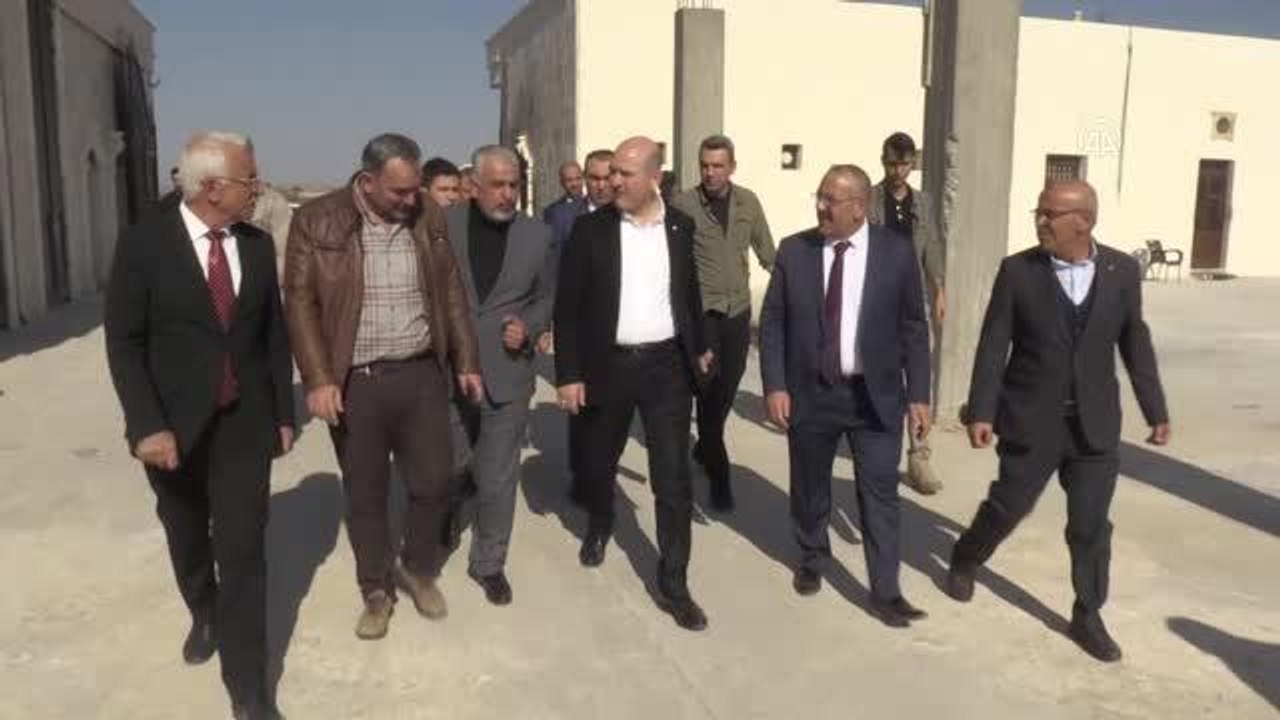 Bakan Süleyman Soylu'dan, Çobanbey Organize Sanayi Bölgesi'ne ziyaret