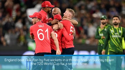 Descargar video: Breaking News - England win T20 World Cup