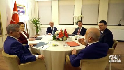 Altılı masa sekizinci kez toplanıyor