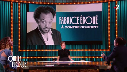 Fabrice Eboué évoque son fils dans l'émission "Quelle Epoque !" sur France 2.