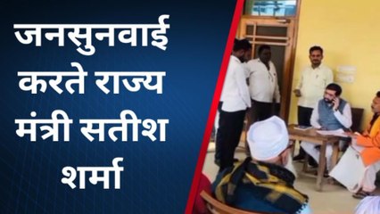 बाराबंकी: राज्यमंत्री सतीश चन्द्र शर्माके जनसुनवाई कार्यक्रम फरियादियों की भीड़ उमड़ी