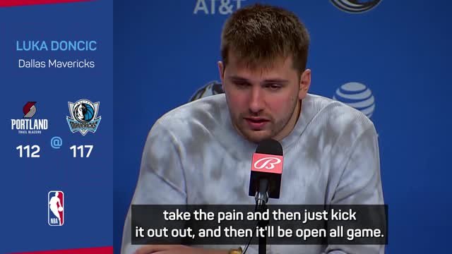Doncic admits to 'struggling' before stunning 42-point triple-double display