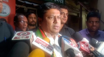 রাষ্ট্রপতিকে নিয়ে  কুরুচিকর মন্তব্য করার পরিপ্রেক্ষিতে  মুখ্যমন্ত্রী মুখ খুললেন  না?:সুকান্ত