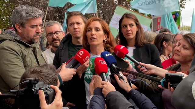 Mónica García sale a la calle en contra de las políticas sanitarias de Ayuso: La sanidad pública no se toca ni se desguaza