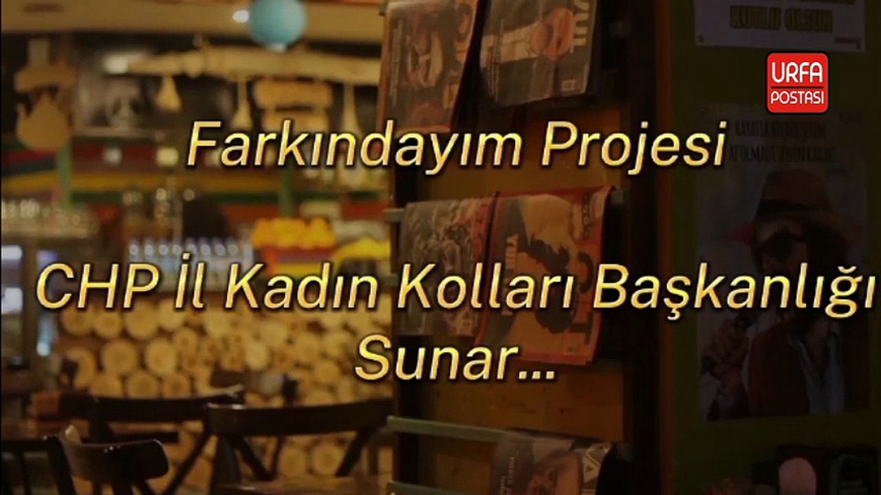 CHP Şanlıurfa Kadın Kollarından farklı proje