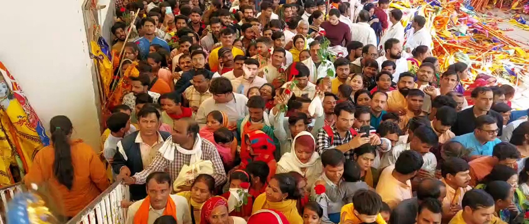 आज रात से अनिश्चित काल के लिए बंद होगा खाटूश्यामजी का मंदिर, दिन में पांच लाख श्रद्धालुओं ने किए दर्शन