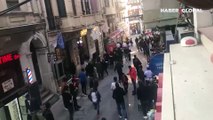 İstiklal Caddesi'nde hareketli dakikalar! Patlama sesi duyuldu
