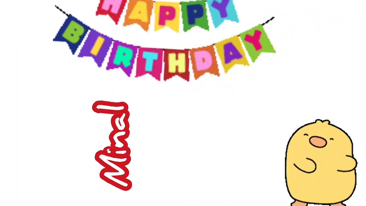 Minal birthday song