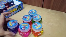 Unboxing and review of Multicolour Spiderman Avenger Slime Kit set Putty Toy