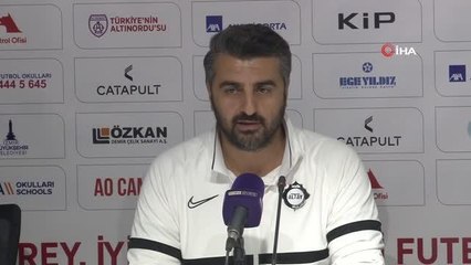 Sinan Kaloğlu: "3 puan bizim için çok değerliydi"