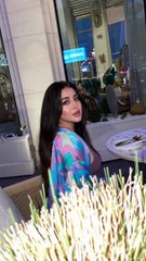 هيا مرعشلي بعشاء مع شاب وسيم فهل تعيش قصة حب؟