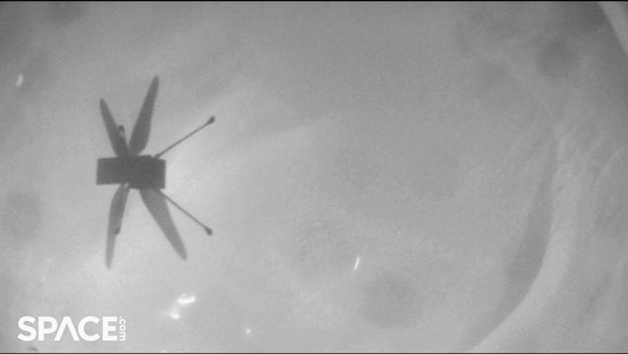 Ingenuity Flies On Mars