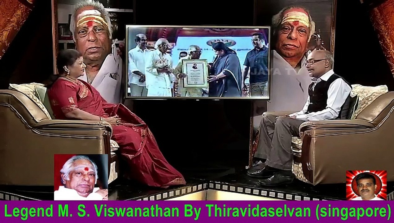 Legend M. S. Viswanathan By M. Thiravidaselvan (singapore) Vol 35