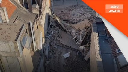 Runtuhan Bangunan | Seorang maut, penghuni lain berjaya menyelamatkan diri