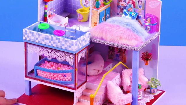 DIY Miniature House ~ 10 Minute DIY Miniature Crafts #99 ~ Full house