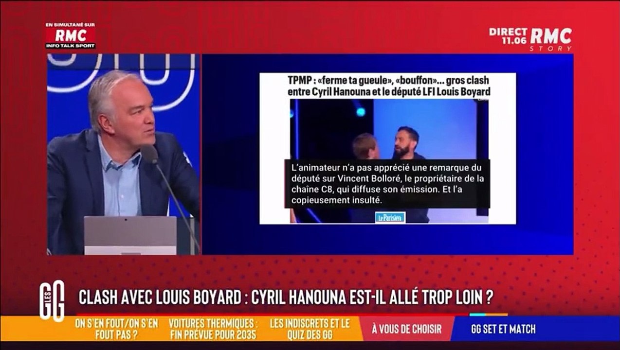 Clash dans "TPMP" - Le journaliste Olivier Truchot révèle en direct, comment Louis Boyard a planté RMC, le jour de la rentrée pour aller bosser pour... Cyril Hanouna : "En terme de loyauté, c'est pas le mieux placé !"