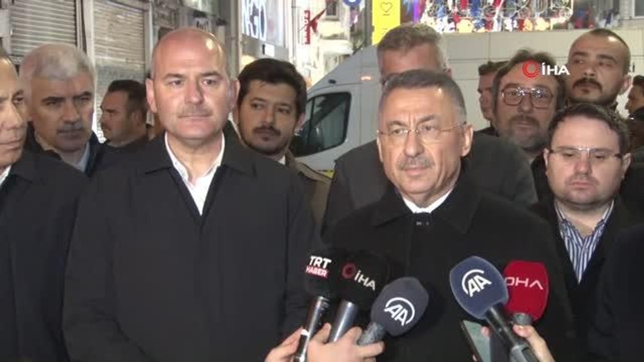 Cumhurbaşkanı Yardımcısı Oktay: "6 kişiyi kaybetmiş durumdayız, 2'si ağır olmak üzere 81 yaralımız var"