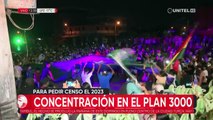 Violencia en el Plan 3.000 se generó en el día del Cabildo por el Censo en Santa Cruz