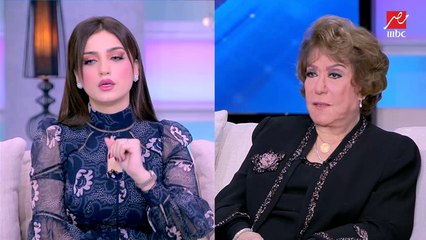 ياسمين عز: عملتي ايه عشان محمود مرسي اللي كان رافض الجواز يرتبط بيكي؟.. سميحة أيوب: خليته يركب معايا العربية واعترفت له اني معجبة بيه