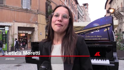 Moretti: "Grande emozione essere qui. Grazie Baci Perugina e Maestro Mastrini per avermi scelta"