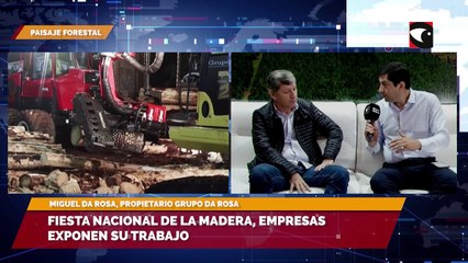 Fiesta nacional de la madera, empresas exponen su trabajo