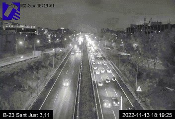 Las carreteras catalanas registran retenciones