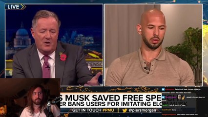Andrew Tate Returns To Debate Piers Morgan