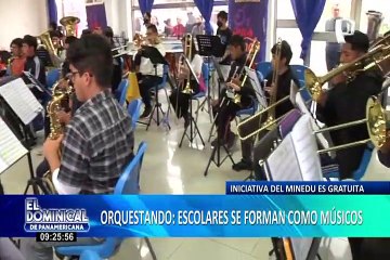 “Orquestando”: iniciativa gratuita del Ministerio de Educación forma escolares como músicos