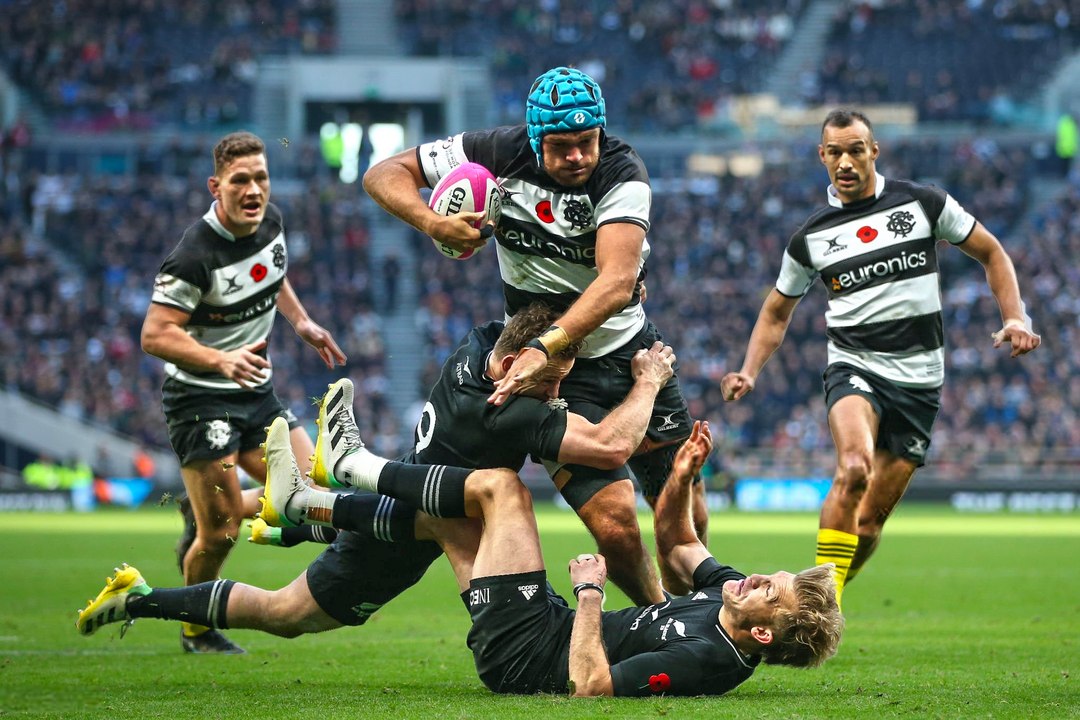 (vidéo) Le résumé de la victoire des Barbarians face aux All Blacks XV