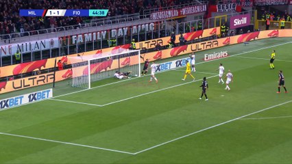 Serie A : L'AC Milan s'en sort bien contre la Fiorentina