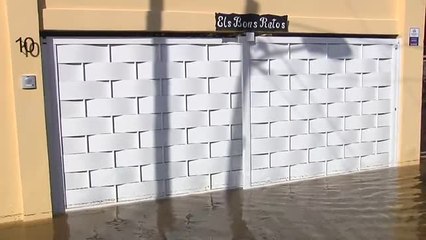 Castellón se repone de un temporal que deja récords históricos de precipitaciones